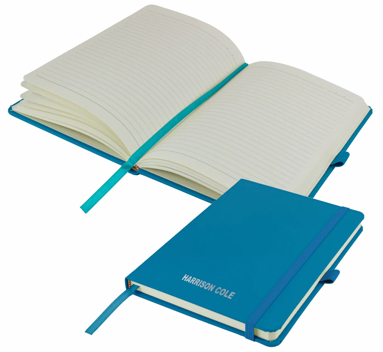 Personalised Sky Blue A5 Notebook