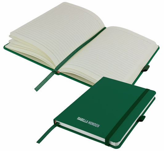 Personalised Ivy Green A5 Notebook