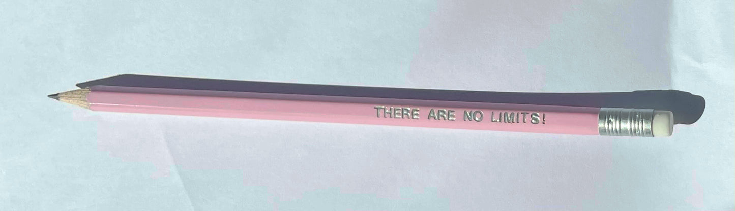There Are No Limits! - Affirmation Pencils